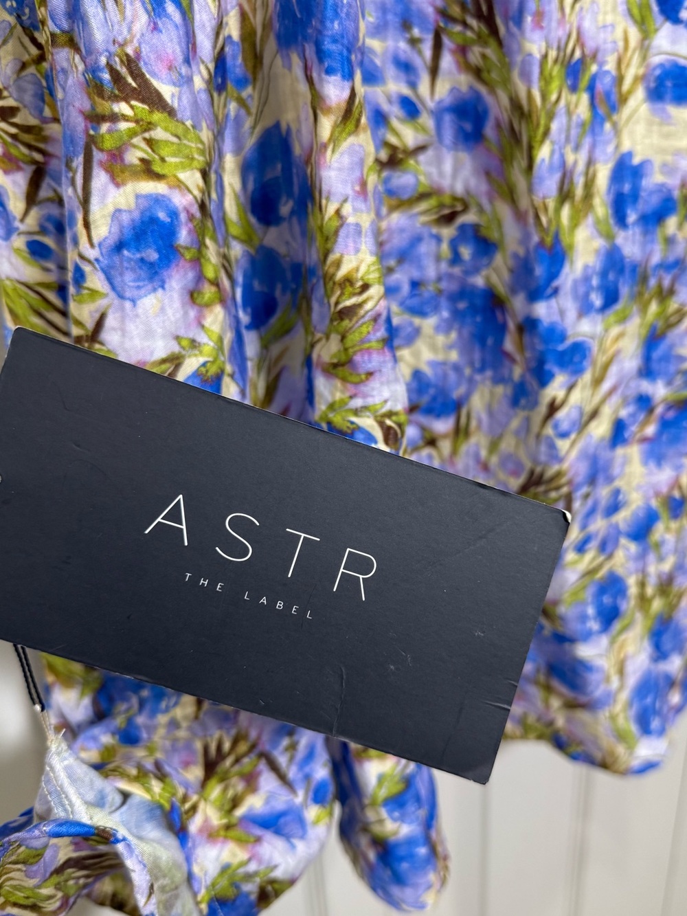ASTR The Label Wedelia Print Midi Dress Floral Corset Back Size Small - Picture 10 of 16